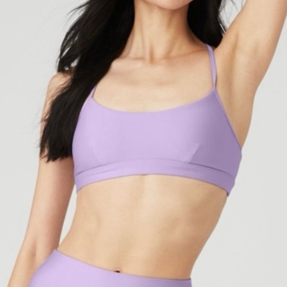 ALO Yoga Lavender Sports Bra